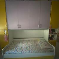 Cameretta a ponte con letto estraibile