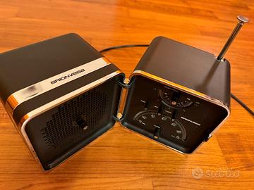 Radio VINTAGE cubo Brionvega TS522 nero (ROMA)