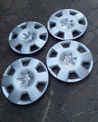 Set 4 copricerchi originali Toyota 