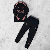 Nike Jordan PSG Tuta Nera/Rosa Completo Originale