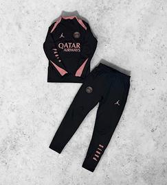 Nike Jordan PSG Tuta Nera/Rosa Completo Originale
