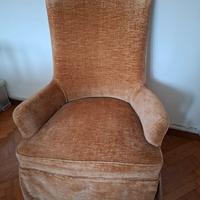 POLTRONA  PICCOLA IN VELLUTO 