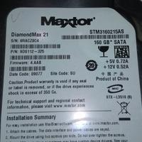 Hard disk maxtor