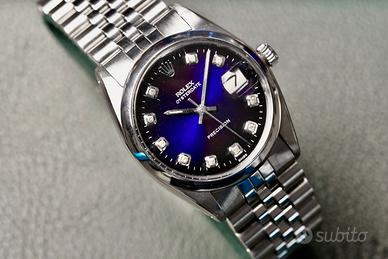 Rolex Oyester Precision Ref. 6694 Blue Diamond 