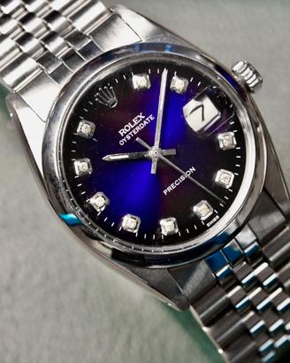 Rolex Oyester Precision Ref. 6694 Blue Diamond 
