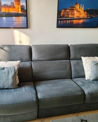 Divano  Dondi Salotti "Galileo" con Relax  + letto