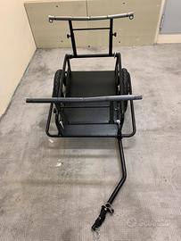 Carrello bici porta tavola windsurf sup wingfoil