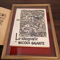 Libro raro xilografie di Nicola Galante
