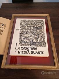 Libro raro xilografie di Nicola Galante