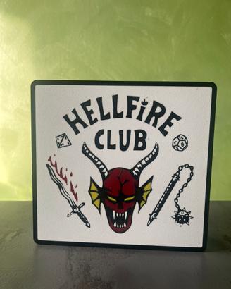 Lampada Ambient Stranger Things - Hellfire Club