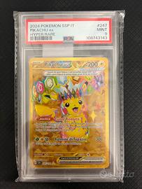 Pokemon Pikachu ex 179/131 ita PSA 9