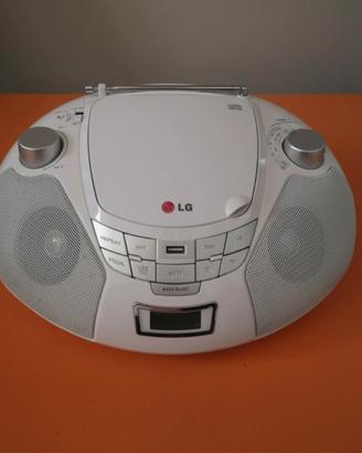 LG BOOMBOX RADIO STEREO LETTORE CD MP3