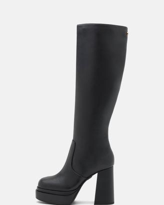 Nr.38 Stivali Buffalo con tacco e plateau