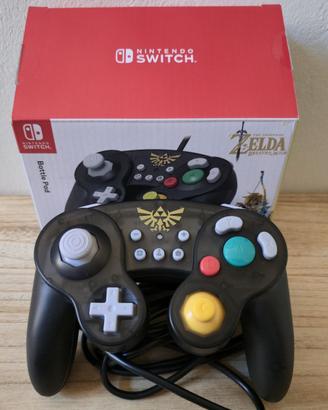 Controller "Hori" (modello Battle Pad - Zelda)