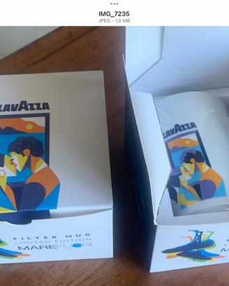 DUE TAZZE  Mug MARE FUORI LAVAZZA