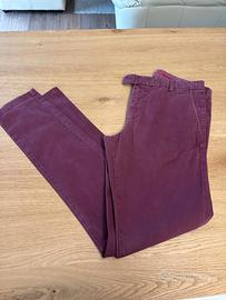 Pantalone Bordeaux tg S Università della Moda
