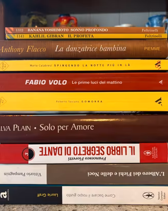 Vento i 70 libri in foto
