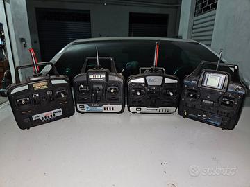 4 RADIOCOMANDO PER MODELLISMO PERFETTAMENTE FUNZIO