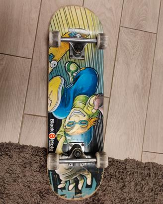 Skate black 8 hole 70 cm