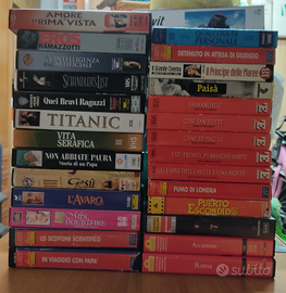 Cassette VHS originali vari generi