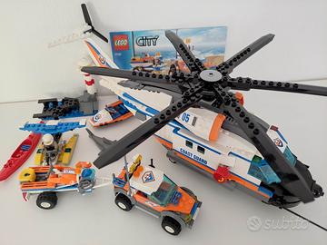 Lotto LEGO City Coast Guard set 7737+60166+30359