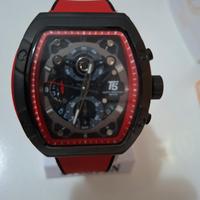 orologio rosso nero T5