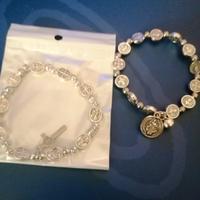 Braccialetti zinco argentati 