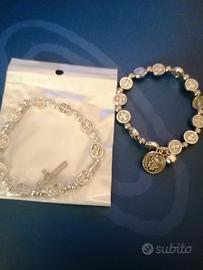 Braccialetti zinco argentati 