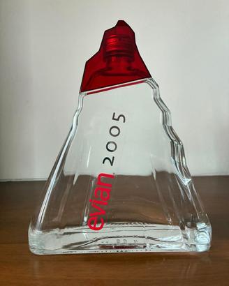 Bottiglia acqua Evian da collezione