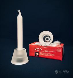 Set portacandele “Pop” (Holmegaard)