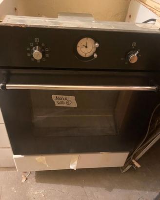 forno elettrico + piano a gas