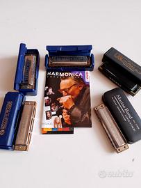 Lotto 5 Armoniche Hohner