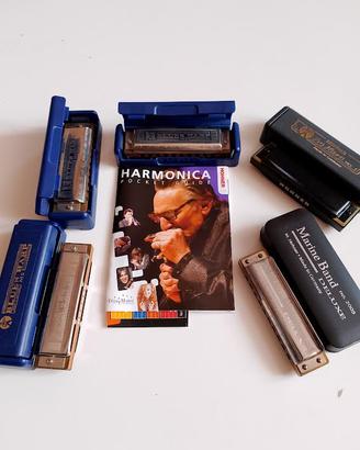 Lotto 5 Armoniche Hohner
