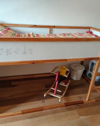 Letto soppalco Ikea kura