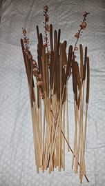 Lotto di 50 giunchi di palude o tifa artificiale
