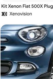 fari 500x xeno e faretti goccia