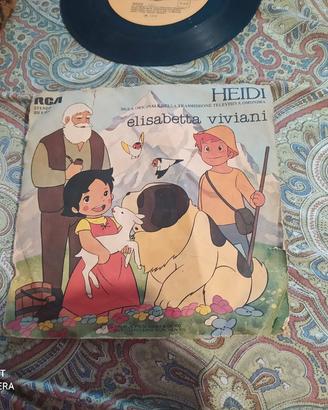 45 giri Elisabetta Viviani – Heidi 