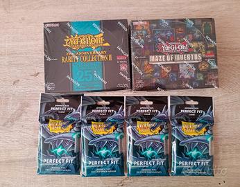 Yu-Gi-Oh 2 Booster Box + 4 Perfect Fit Sleeves  