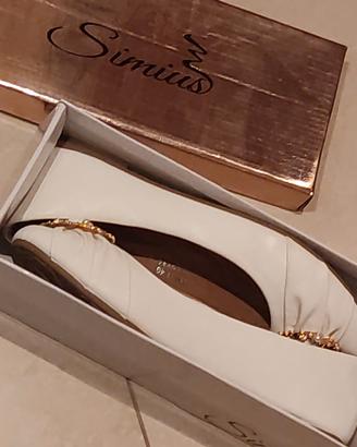Ballerine nuove bianche nr.40