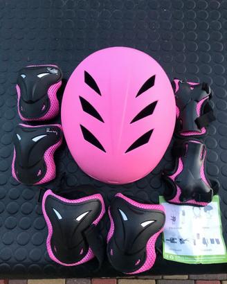 Set di Casco Protezione Bambini