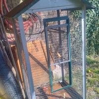 voliera gabbia per uccelli