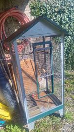 voliera gabbia per uccelli