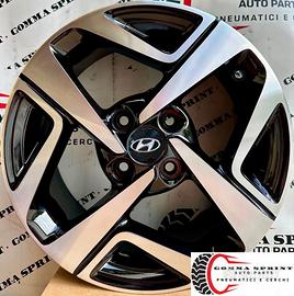 4 CERCHI IN LEGA ORIGINALI RAGGIO 15 HYUNDAI I10
