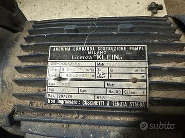 ElettroPompa di superficie 220/380 Volt