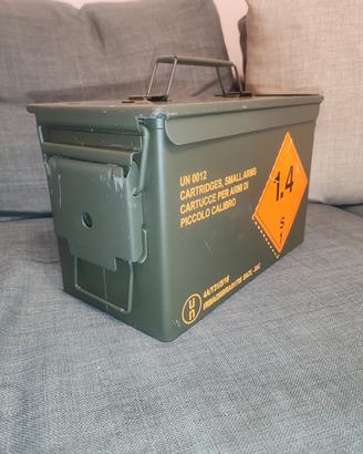 cassettina metallica militare 