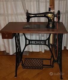 Macchina da cucire antica Singer 16K53