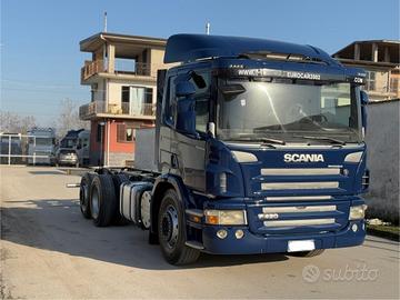 Scania p420 e5 telaio p 4100 2008 km 750mila