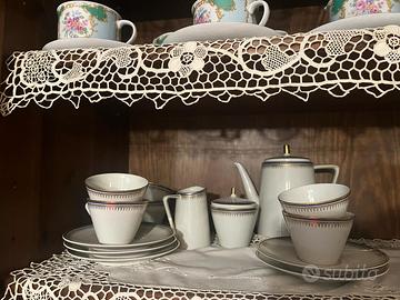 Set teiera e tazzine mitterteich Bavaria