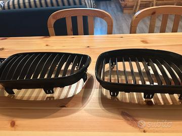 griglie paratia radiatore  BMW serie 1 TOTAL BLACK