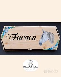 Targhe da box per cavalli dipinte a mano